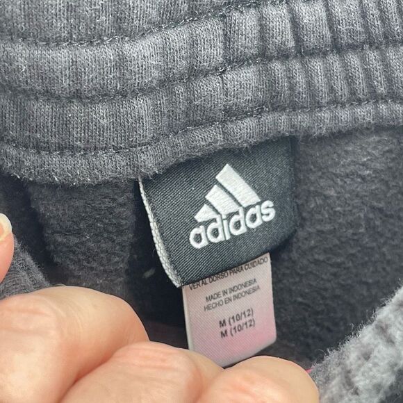 Adidas Kids boys girls Sweatpants Active Jogger Pull On Elastic Waist Medium 10/ - Picture 8 of 12